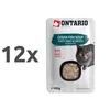 Ontario Cat juha - morska riba in zelenjava 12 x 40 g