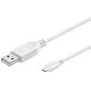 MicroConnect Kabel USB A - USB Micro B, Version 2.0 Bel, 1,0m