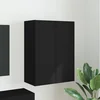 TV zidni ormar Zidne Crna 59,5 x 31 x 80 cm Konstruirano drvo