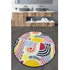 Lessentiel Maison Prostirka za kupatilo 160x160cm Šarena
