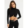 Cool & Sexy Ženska bluza EY2944, Crna