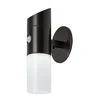 RABALUX Lutto Solarna zidna lampa, RGB, Sa senzorom, IP44, 1W, 65lm, Crna