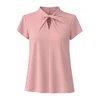 REGINA FASHION Bluza Elegance Twist Blouse roza