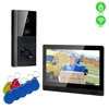 EVOLVEO DoorPhone AHD10, domači videotelefonski komplet WiFi z nadzorom vrat in RFID, črn 10 monitor, 32GB