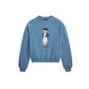 Polo Ralph Lauren Majica ISLAND FLC modra / mornarska / mokka / bela