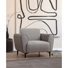 Atelier del Sofa Fotelja Aren 85x85x100cm Siva