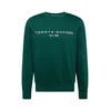 TOMMY HILFIGER Majica  mornarska / temno zelena / rdeča / bela