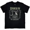 Queen Majica In Concert Unisex Black S