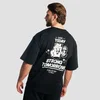 GymBeam Shaker Boxy T-shirt Black
