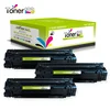 Komplet HP 83A/CF283A/LaserJet Pro MFP M125, M126, M127, M128, M200, M201, M202, M220, M225, M226 kompatibilni tonerji (3) - 3 x črna
