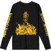 Iron Maiden Holy Smoke Isolated Yellow (Sleeve Print) Black L Majica