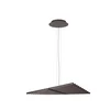 Vibia LED viseča svetilka RHYTHM, sivo-rjava, 87 x 63 cm 927 dim - Dnevna soba/jedilnica - Dizajn - Kovina