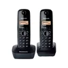 PANASONIC telefon bežični KX-TG1612FXH Crni 2 Slusalice