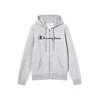 Champion Authentic Athletic Apparel Jopa na zadrgo siva/črna