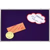 Pinboard aluminijumski ram, 60x90 cm, FRANKEN X-tra!Line