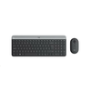 Logitech komplet tipkovnica in miška MK470/ brezžična/ 2.4GHz/ USB sprejemnik/ CZ/ črna