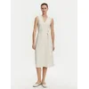 Calvin Klein Poletna obleka K20K208424 Bež Regular Fit