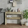 Konzolni stol boja hrasta sonome 102x30x80 cm konstruirano drvo