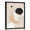 Plakat abstraktne oblike No8 - 20x30 silver