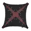 Vzglavnik DEVIL FASHION - punk črno-rdeč - LS006