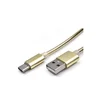 KETTZ Kabl USB Tip C 1m CAB-K010 Metalni Gold