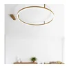 Ideal Lux - LED plafonska svetiljka ORACLE SLIM LED/29W/230V 4000K prečnik 50 cm zlatna