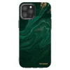 Silikonski prozorni ovitek za Apple iPhone 12 Pro Max - Green