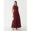 BWLDR Obleka bordo