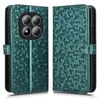 GS Ovitek za Xiaomi Redmi Note 15 Pro Plus 5G / Poco M8 Pro 5G, denarnica v obliki rombov, zelen