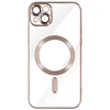 Silikonska futrola MagSafe za iPhone 15 +/ roza