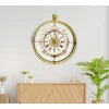 Wallity Zidni sat Mclock-00120, 58x65x7 cm, Zlatne boje