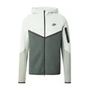 Nike M NK TCH FLC FZ WR HOODIE, muška jakna, zelena HV0949