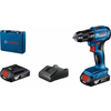 Bosch GSR 185-Li Akumulatorska bušilica - odvrtač 18V, 2x2,0 Ah + kofer 06019K3000