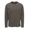 Only & Sons Majica ONSGeorge bež/rjava/črna