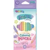 shumee Okrogli svinčniki Colorino, 10 pastelnih barvic KOL