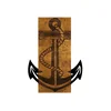 Wallity Dekorativni drveni zidni ukras Anchor