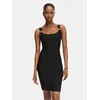 Marciano Guess Cocktail obleka G6YK40 Z1082 Črna Slim Fit