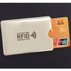 Zaštitna torbica za RFID karticu - Srebrna KP6633