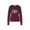 Liu Jo Pulover TF6261 MS63L Bordo rdeča Regular Fit