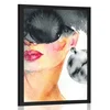 Plakat ženska ikona - 40x60 no frame