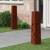 Solarna LED svjetlost za stazu 2 pcs Rđa
