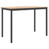 Vidaxl Barska miza Naravna 150 x 80 x 105 cm Masivno borovo les