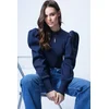 Trend Alacati Stili Ženska bluza dugih rukava Alc-X13069, Tamnoplava