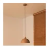 Duolla - Luster na sajli IRONLINE 1xE27/15W/230V prečnik 27 cm bež/bakrena