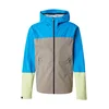 PEAK PERFORMANCE Zunanja jakna Trail Hipe azur/temno siva/pastelno zelena