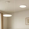 LED plafonjera Nymphea Flat DUO 48W CCT IP54 krug bela