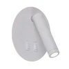 Zuma Line W4107-WH-LED zidni spot CIRCA LED/5,5W/230V + LED/2,5W bela