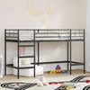 Okvir Krevet za Dječji Loft Crna 99,5 x 190 cm Čelik