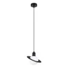 Sollux SL.1358 - Luster na sajli HYPERION 1xG9/8W/230V crna