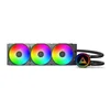 Montech LightFlow ARGB 360 All-in-one hladilnik za procesor, 12 cm, črn